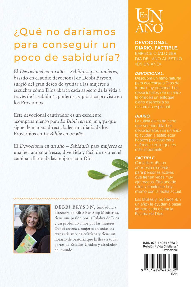Cargue la imagen en el visor de la galería, Devocional en un año- Sabiduría para mujeres: 365 devocionales del libro de Proverbio
