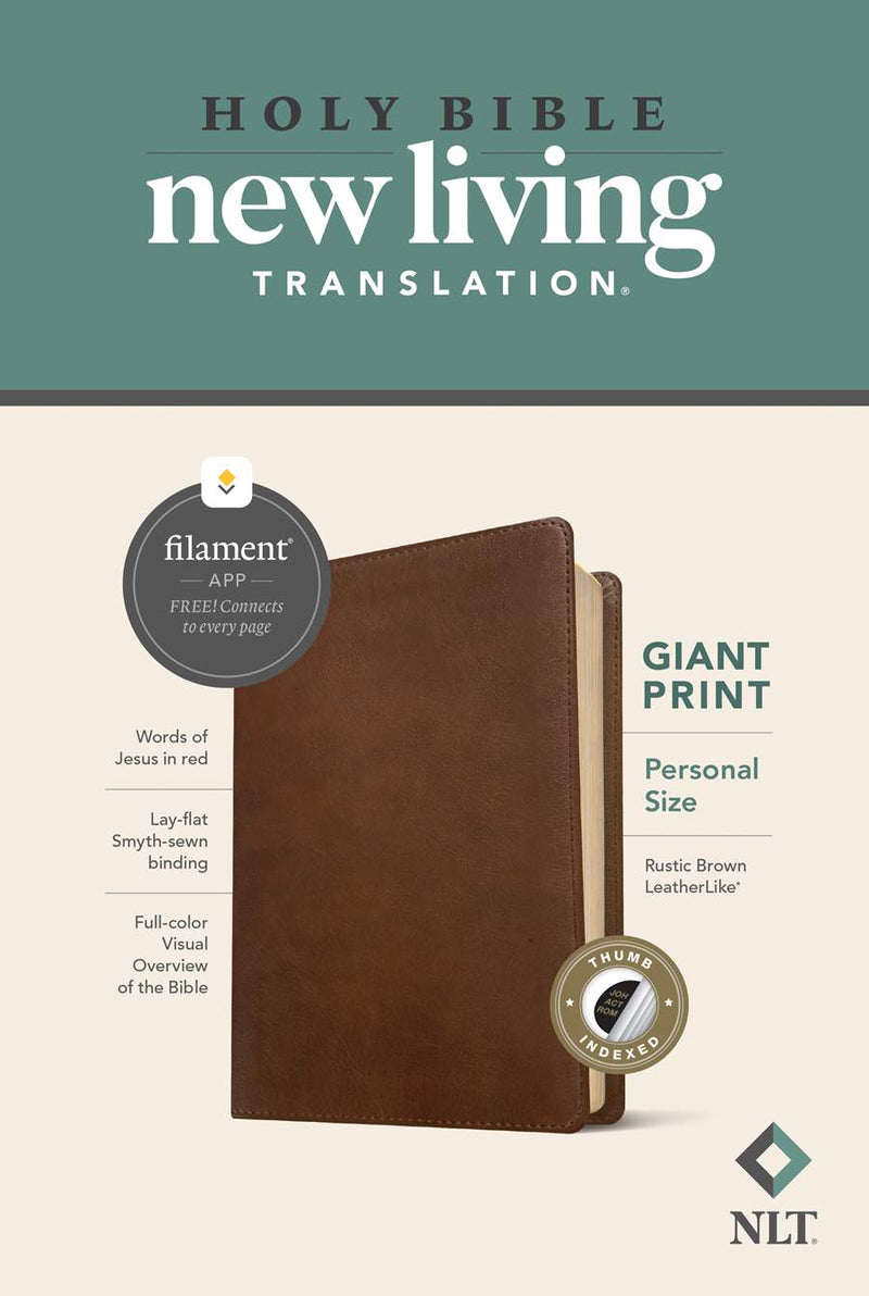 Cargue la imagen en el visor de la galería, NLT Personal Size Giant Print Bible, Filament Enabled
