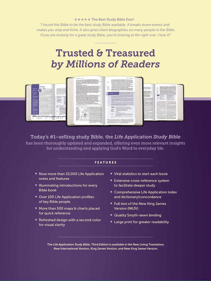 Cargue la imagen en el visor de la galería, NKJV Life Application Study Bible, Third Edition, Large Print
