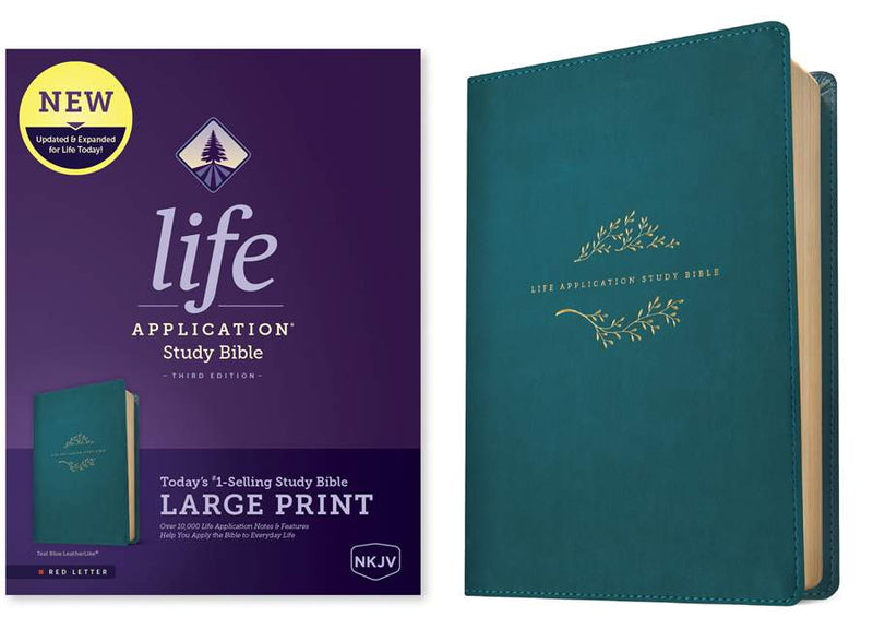 Cargue la imagen en el visor de la galería, NKJV Life Application Study Bible, Third Edition, Large Print
