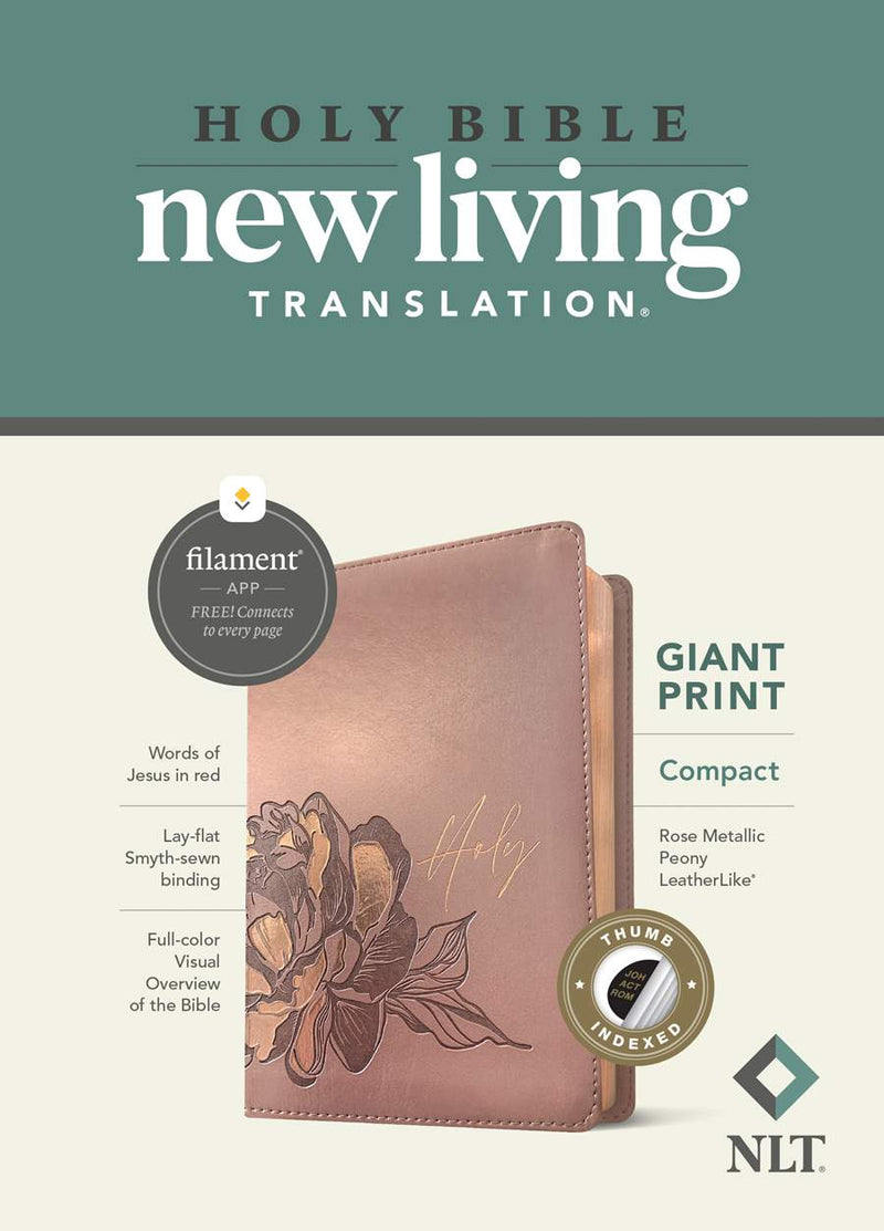 Cargue la imagen en el visor de la galería, NLT Compact Giant Print Bible, Filament Enabled
