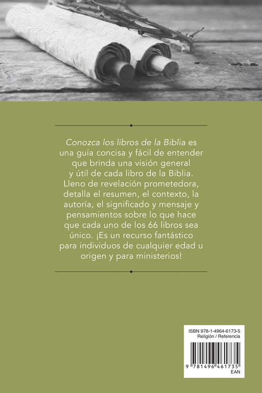 Conozca los libros de la Biblia