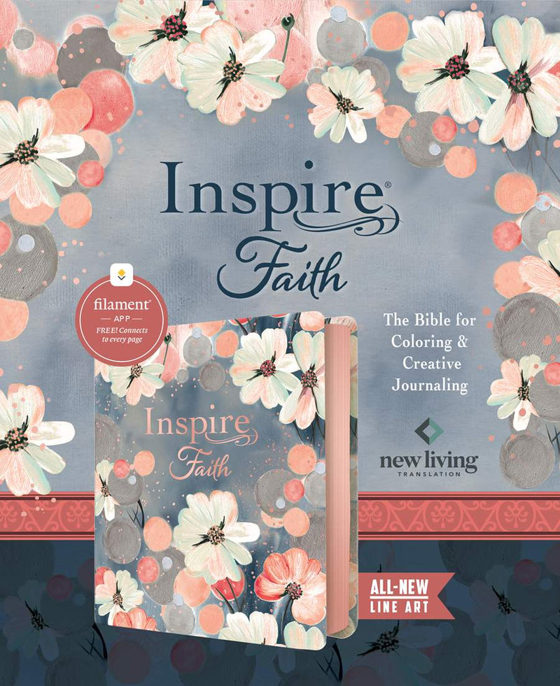 Cargue la imagen en el visor de la galería, Inspire FAITH Bible NLT, Filament Enabled
