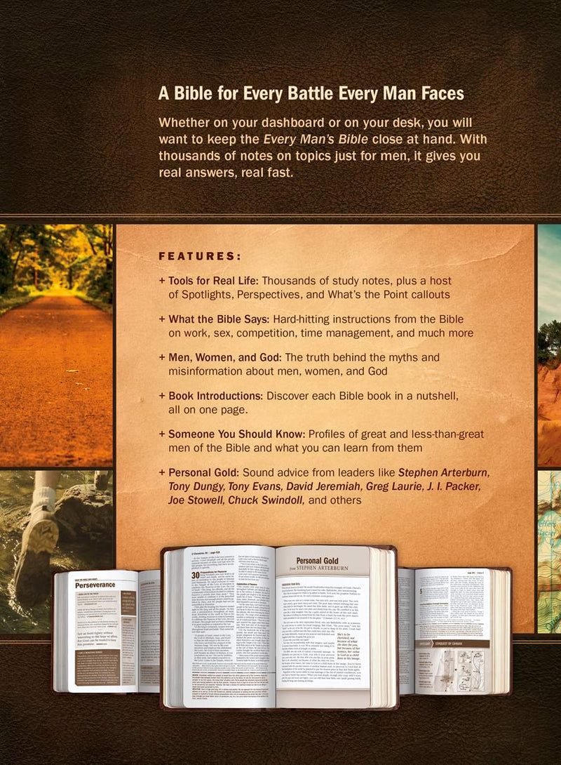 Cargue la imagen en el visor de la galería, Every Man’s Bible NLT, Large Print
