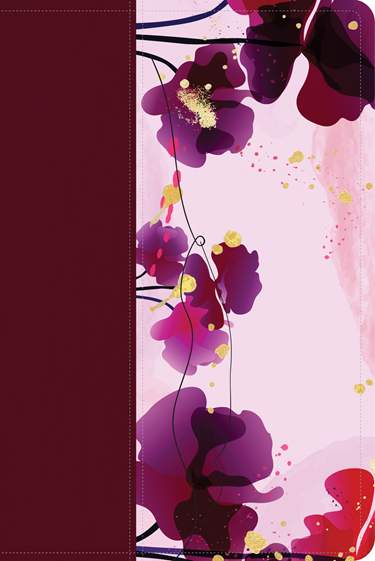 Cargue la imagen en el visor de la galería, Santa Biblia NTV, Edición personal, Letra Grande, imitación piel jardín morado

