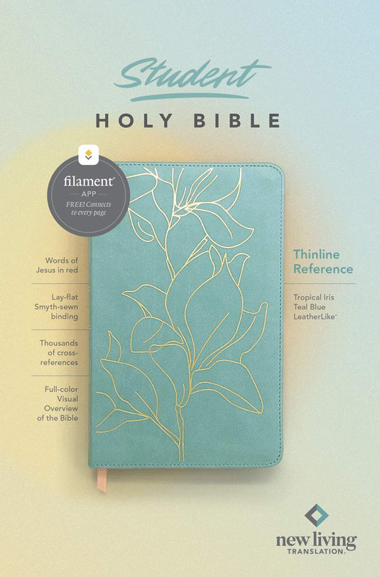 NLT Student Bible, Thinline Reference, Filament Enabled