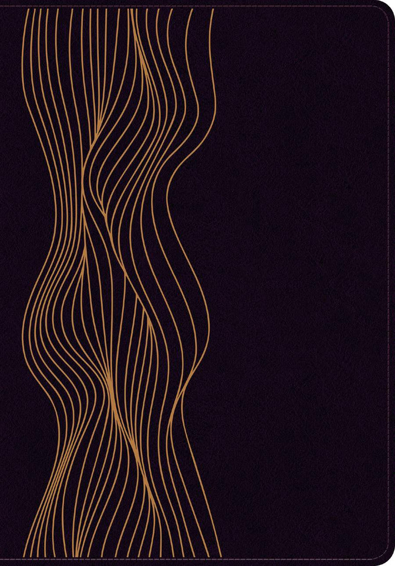 Cargue la imagen en el visor de la galería, Biblia de estudio del Diario Vivir RVR 1960, imitación piel morado oscuro
