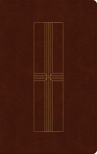 Biblia ultrafina NTV, con Filament, imitación piel café