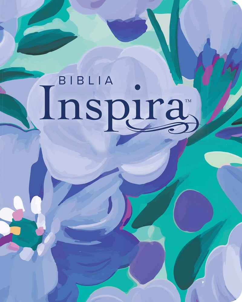 Cargue la imagen en el visor de la galería, Biblia Inspira con Filament NTV, Letra Grande (SentiPiel Ramo azul)
