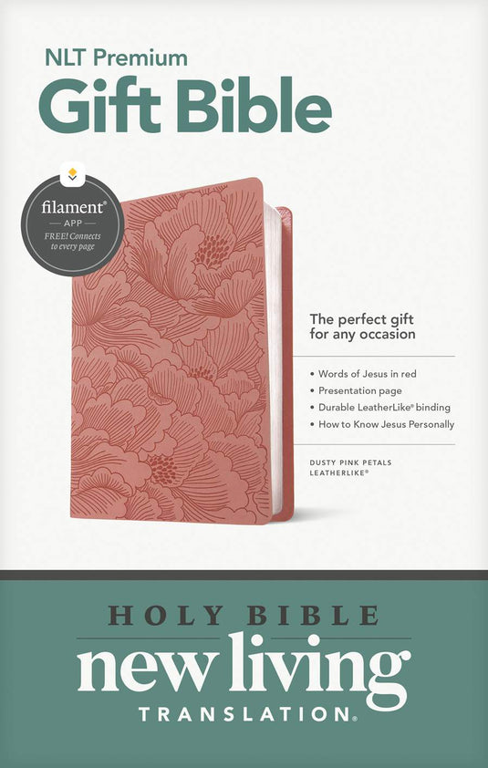 Premium Gift Bible NLT, Filament Enabled