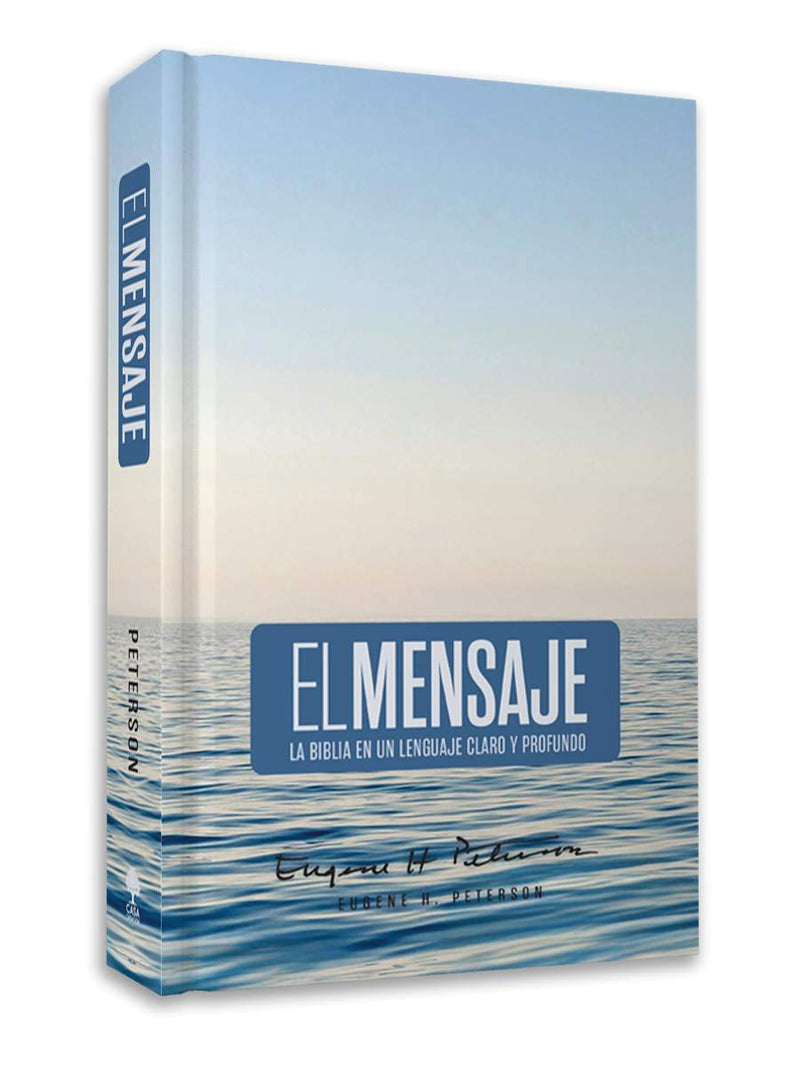 Cargue la imagen en el visor de la galería, Biblia El Mensaje, Tapa dura Ocean Blue
