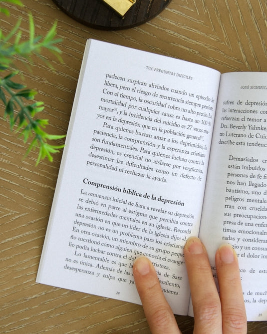 ¿Qué significa la depresión para mi fe?