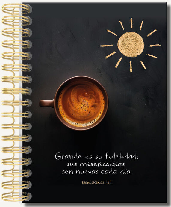 Libreta de resortes- Grande es su fidelidad