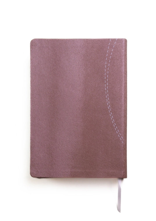 Biblia de Promesas para mujeres RVR 1960, «Inspira», Letra Gigante, piel especial rosa dorado