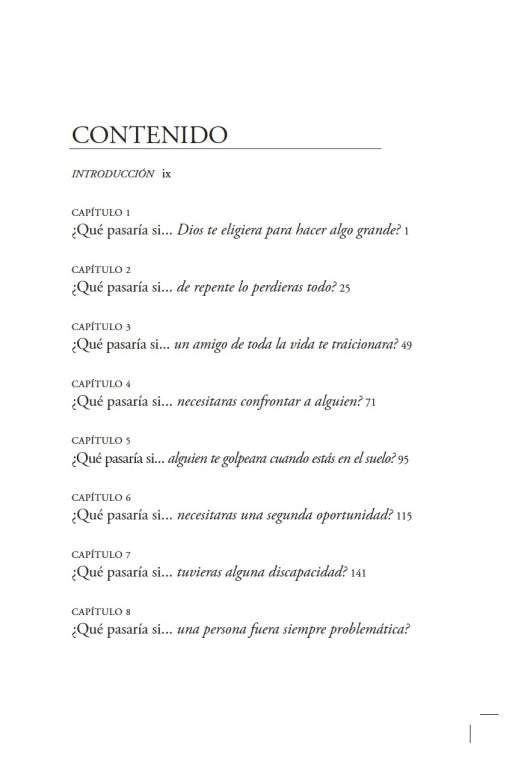 ¿Qué pasaría si... Dios tiene otros planes?