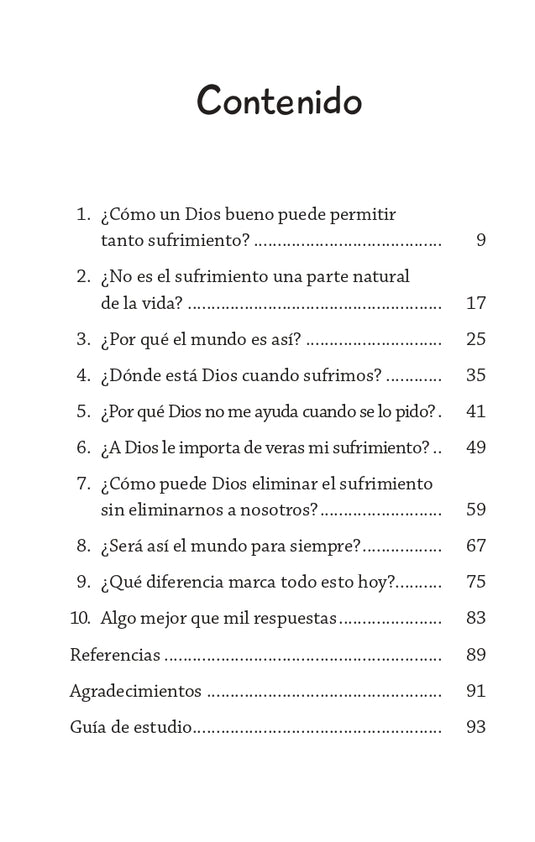 ¿Por qué Dios permite que sucedan cosas malas? (Ed. Bolsillo)