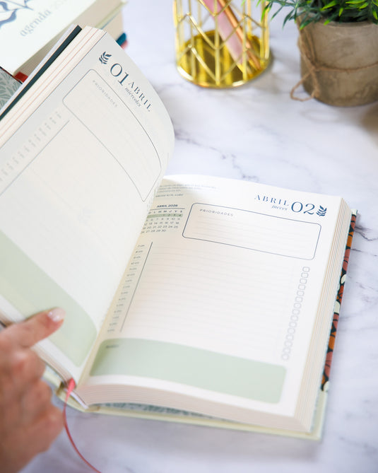 Agendas 2026 Mujeres - Flores