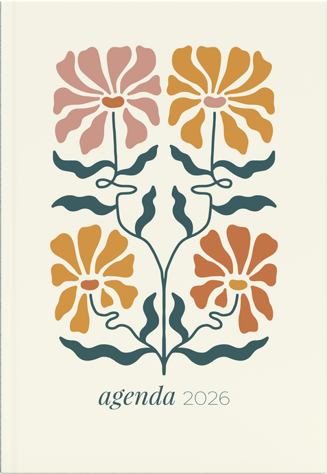 Agendas 2026 Mujeres - Flores