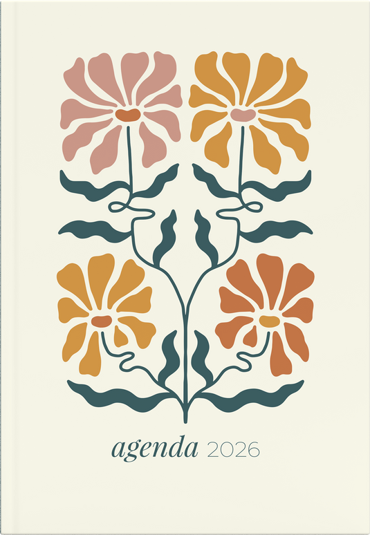 Agendas 2026 Mujeres - Flores