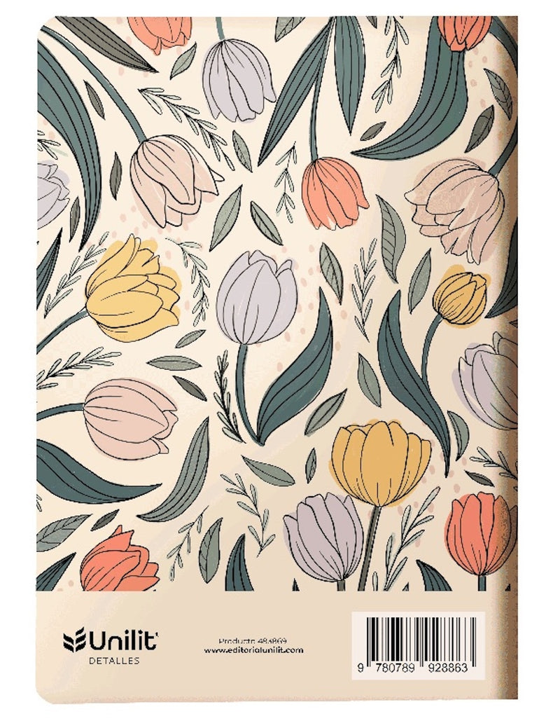 Cargue la imagen en el visor de la galería, Libreta reflexiones, oraciones y enseñanzas, tapa rústica flores
