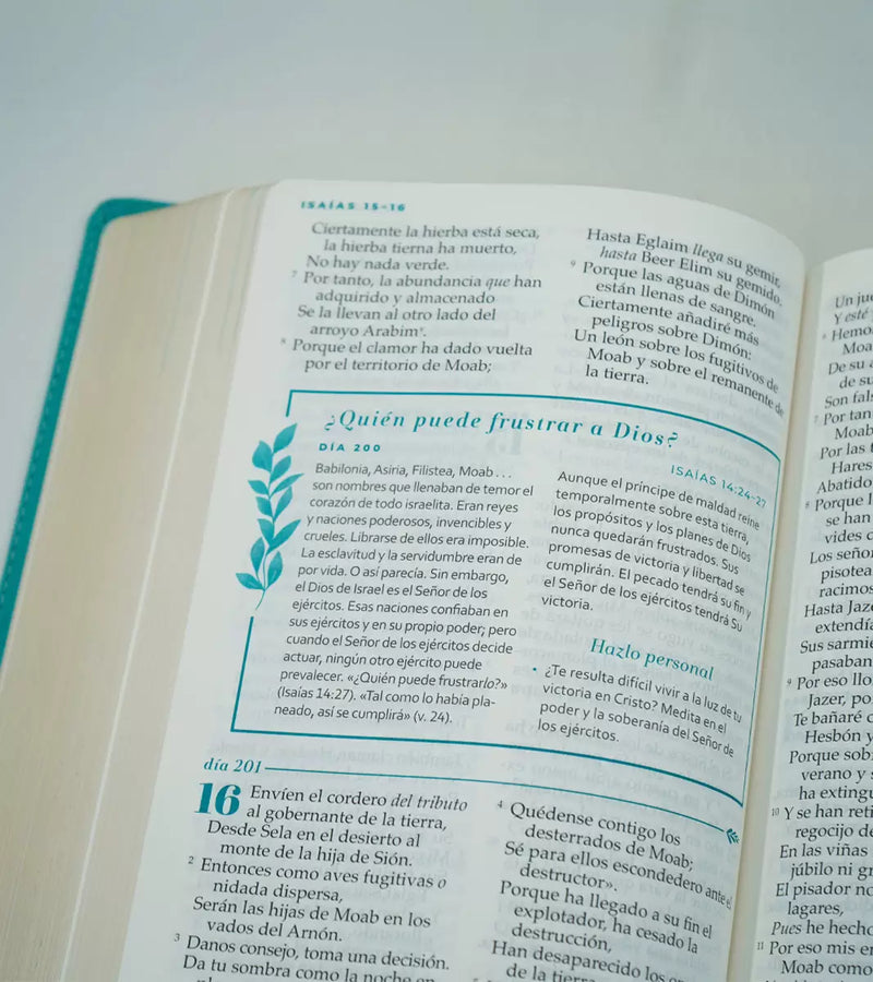 Cargue la imagen en el visor de la galería, Biblia devocional Mujer Verdadera NBLA, Letra Grande,  imitación piel aqua
