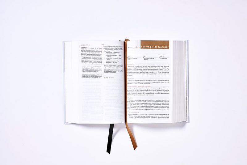 Cargue la imagen en el visor de la galería, Biblia de Estudio NBLA, Interior a dos colores,Tapa dura, Comfort Print

