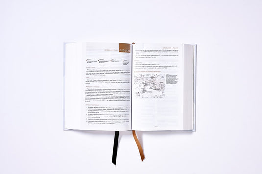 Biblia de Estudio NBLA, Interior a dos colores,Tapa dura, Comfort Print