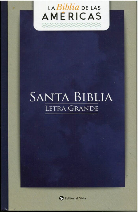 Biblia de las Américas, Letra Grande, Tamaño Manual, Tapa Dura