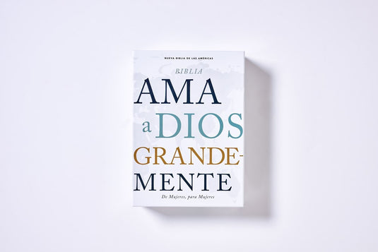 Santa Biblia NBLA, Ama a Dios Grandemente, Interior a cuatro colores, imitación piel turquesa