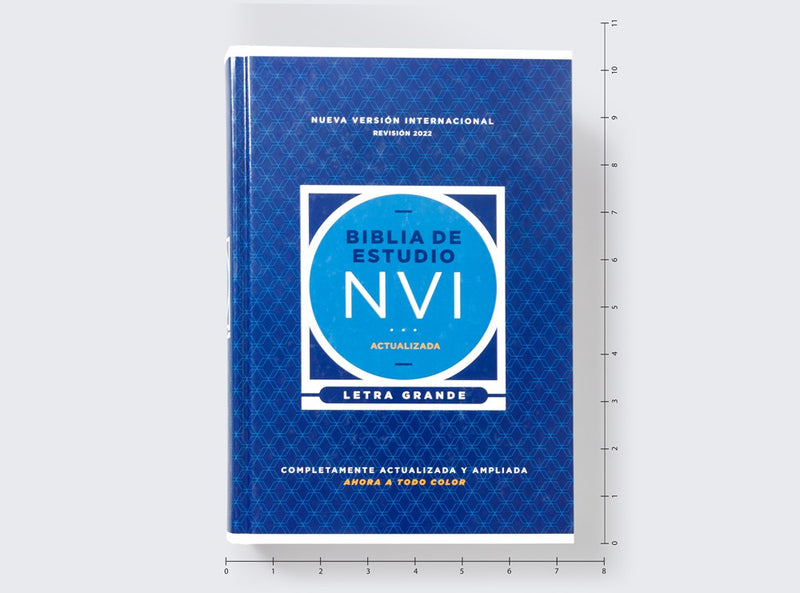 Cargue la imagen en el visor de la galería, Biblia de Estudio actualizada NVI, Revisión 2022, Letra Grande, Tapa dura
