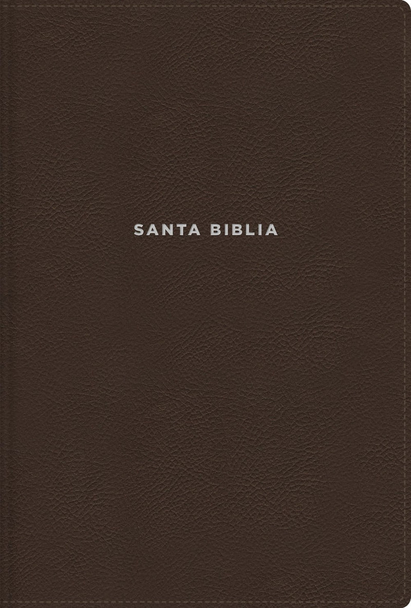 Cargue la imagen en el visor de la galería, Biblia de Estudio actualizada NVI, Revisión 2022, Letra Grande, imitación piel café
