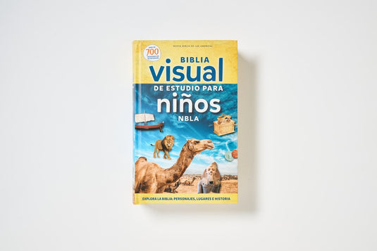 Biblia visual de estudio NBLA para niños, Tapa Dura: Explora la Biblia: personajes, lugares e historia