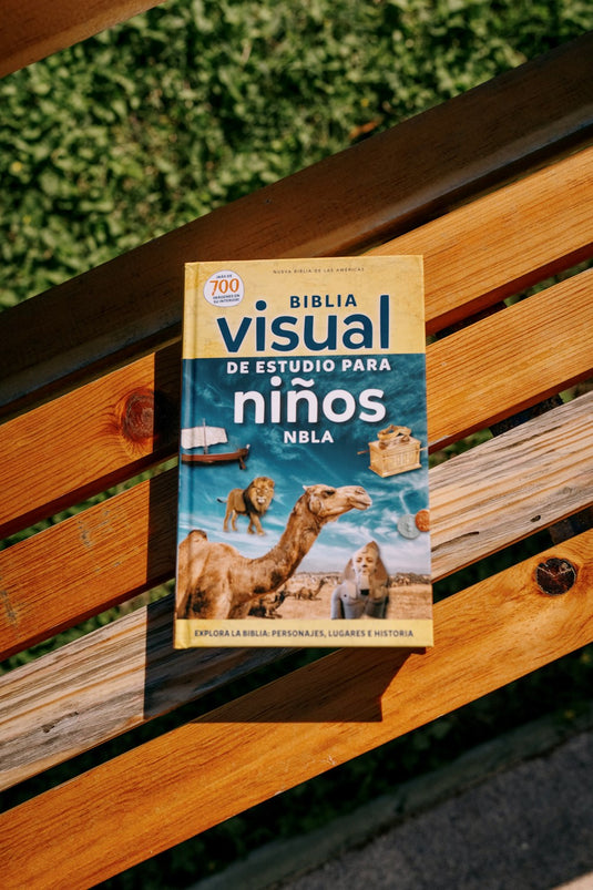 Biblia visual de estudio NBLA para niños, Tapa Dura: Explora la Biblia: personajes, lugares e historia