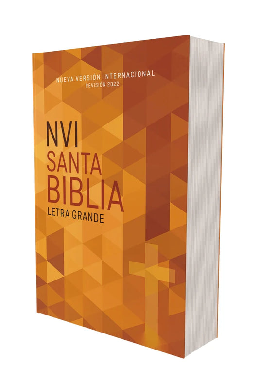Biblia NVI, Revisión 2022, Edición económica, Letra grande, Tapa rústica