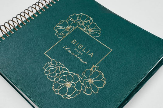 Biblia para Ilustrar RVR 1960 simil piel - Verde