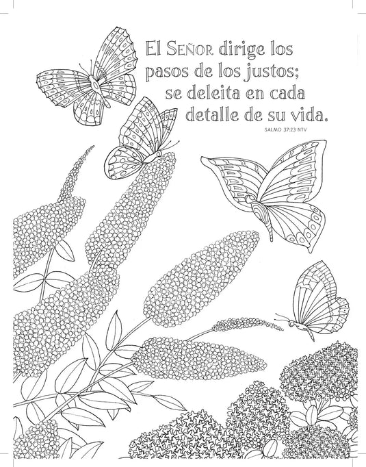 Gracia Sublime: Libro para colorear
