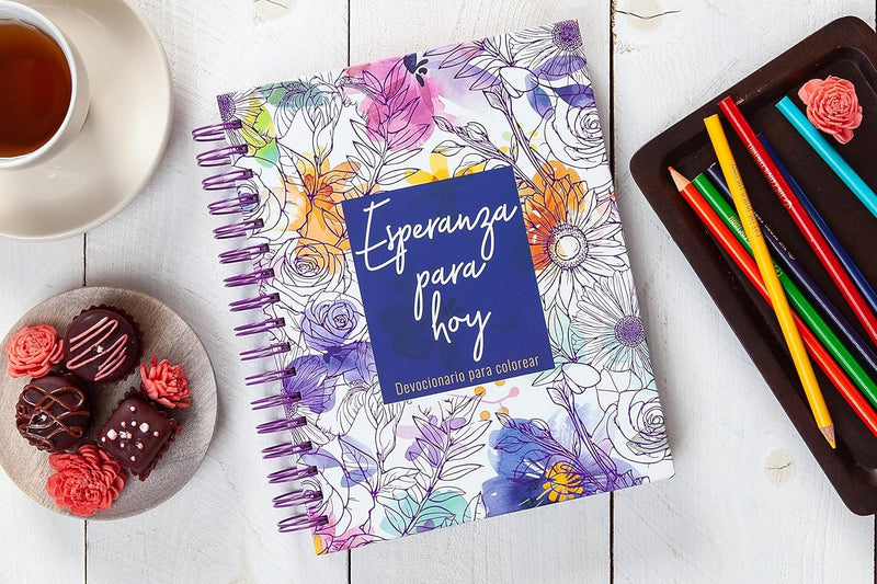 Cargue la imagen en el visor de la galería, Esperanza para hoy - Devocionario y libro para colorear
