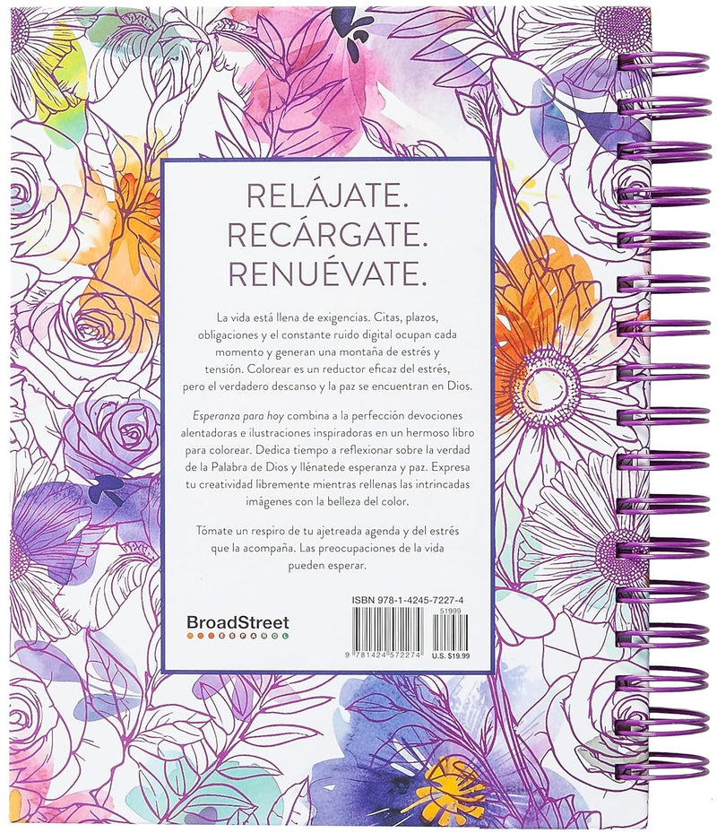 Cargue la imagen en el visor de la galería, Esperanza para hoy - Devocionario y libro para colorear
