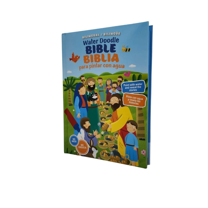 Cargue la imagen en el visor de la galería, Water Doodle Bible / Biblia para pintar con agua (bilingual / bilingüe)
