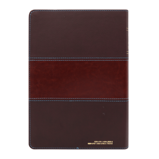 Biblia de estudio Swindoll NTV (Sentipiel café/café claro)