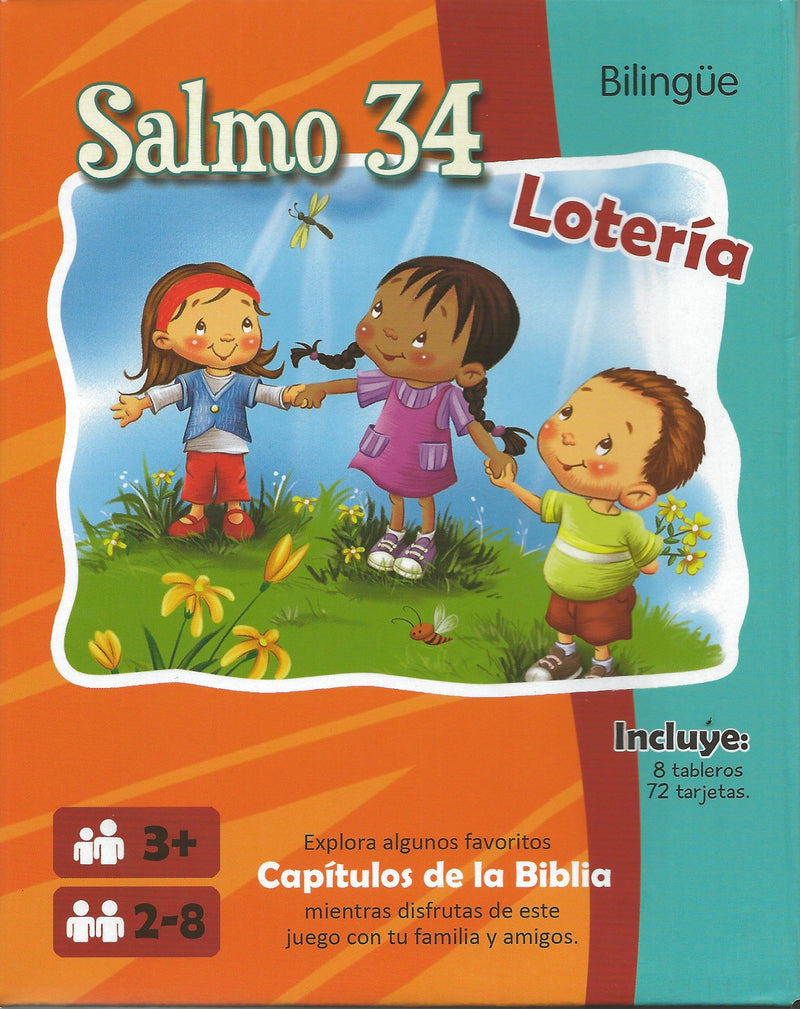 Cargue la imagen en el visor de la galería, Bingo Bilingüe Salmo 34
