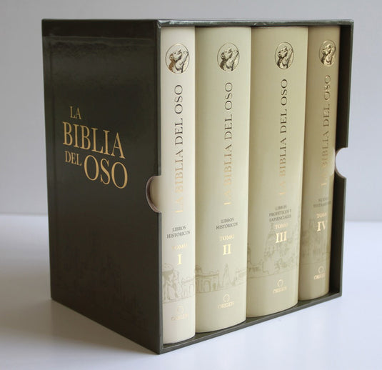 Estuche Biblia del OSO (4 tomos), Tapa dura, Casiodoro de Reina