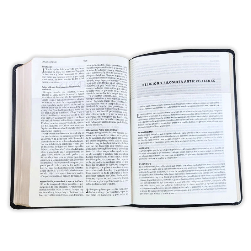 Cargue la imagen en el visor de la galería, Biblia Obrero Aprobado RVR 1960, imitación piel negro
