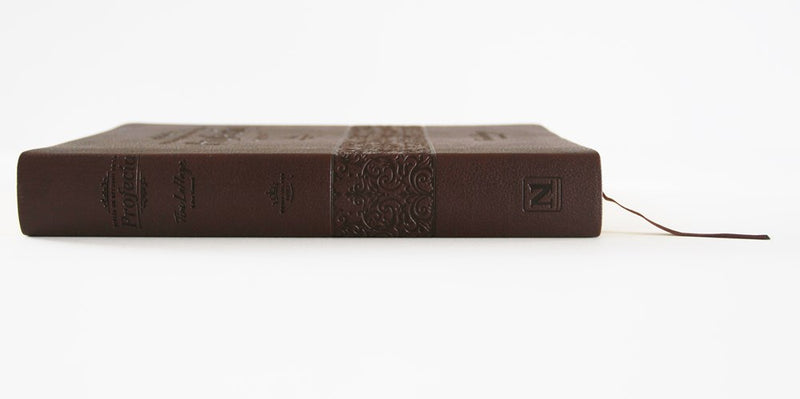 Cargue la imagen en el visor de la galería, Biblia de estudio de la profecía RVR 1960, imitación piel café
