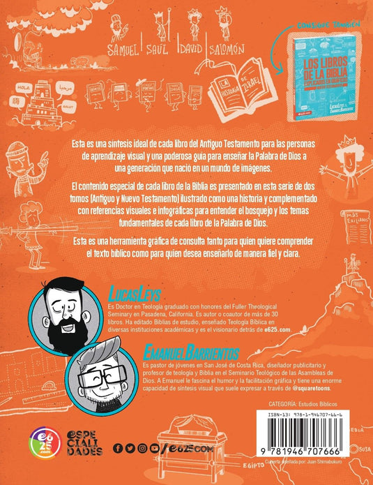 Los libros de la Biblia explicados en gráficos - AT