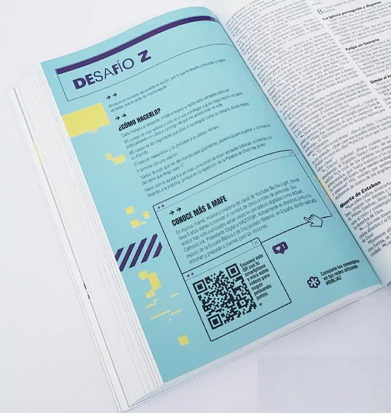 Cargue la imagen en el visor de la galería, Biblia Z (azul)
