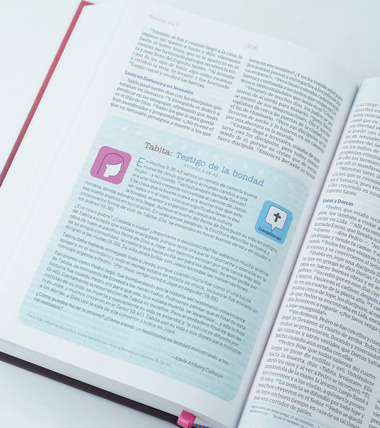 Biblia temas cotidianos para mujeres NVI, Tapa dura rosa