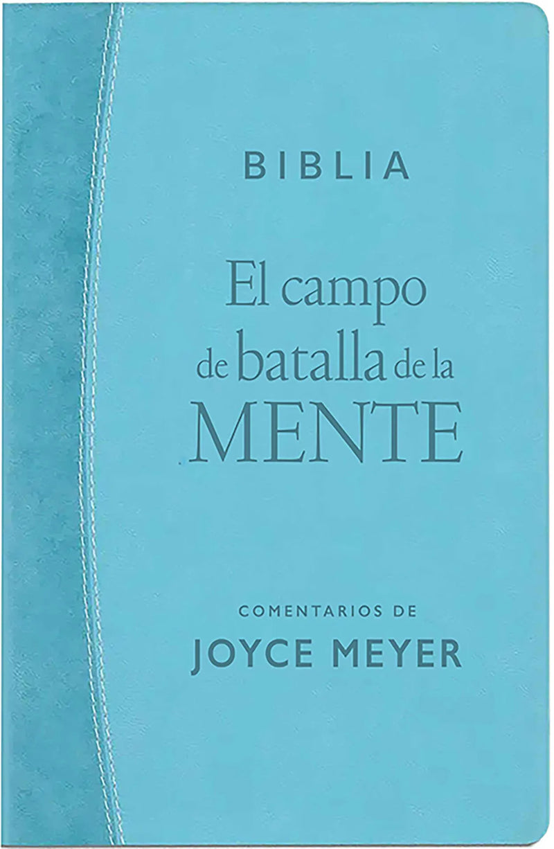 Cargue la imagen en el visor de la galería, Biblia El campo de batalla de la mente, imitación turquesa
