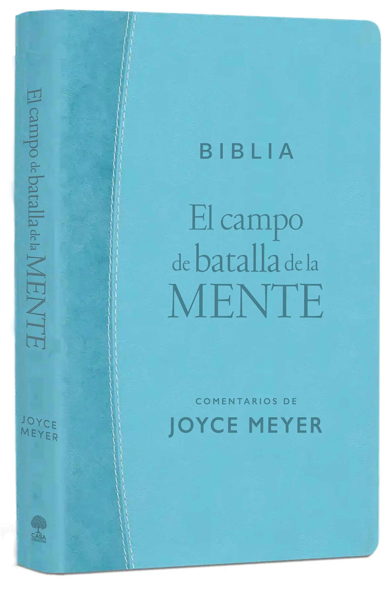 Cargue la imagen en el visor de la galería, Biblia El campo de batalla de la mente, imitación turquesa
