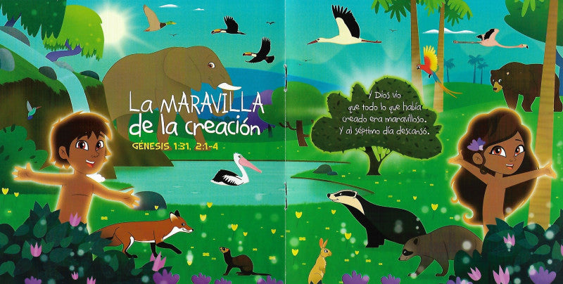 Cargue la imagen en el visor de la galería, La Creación (Mini libro) Grandes historias para pequeños lectores
